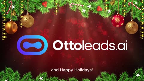 Merry Christmas, and Happy Holidays from OttoLeads!