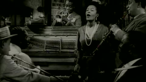 Billie Holiday & Louis Armstrong And His Band - New Orleans = 1947