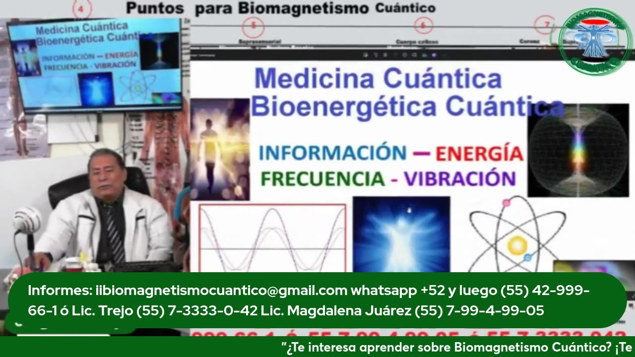 Técnico Médico Naturista de Biomagnetismo Cuantico: la bioenergética cuántica fundamentos