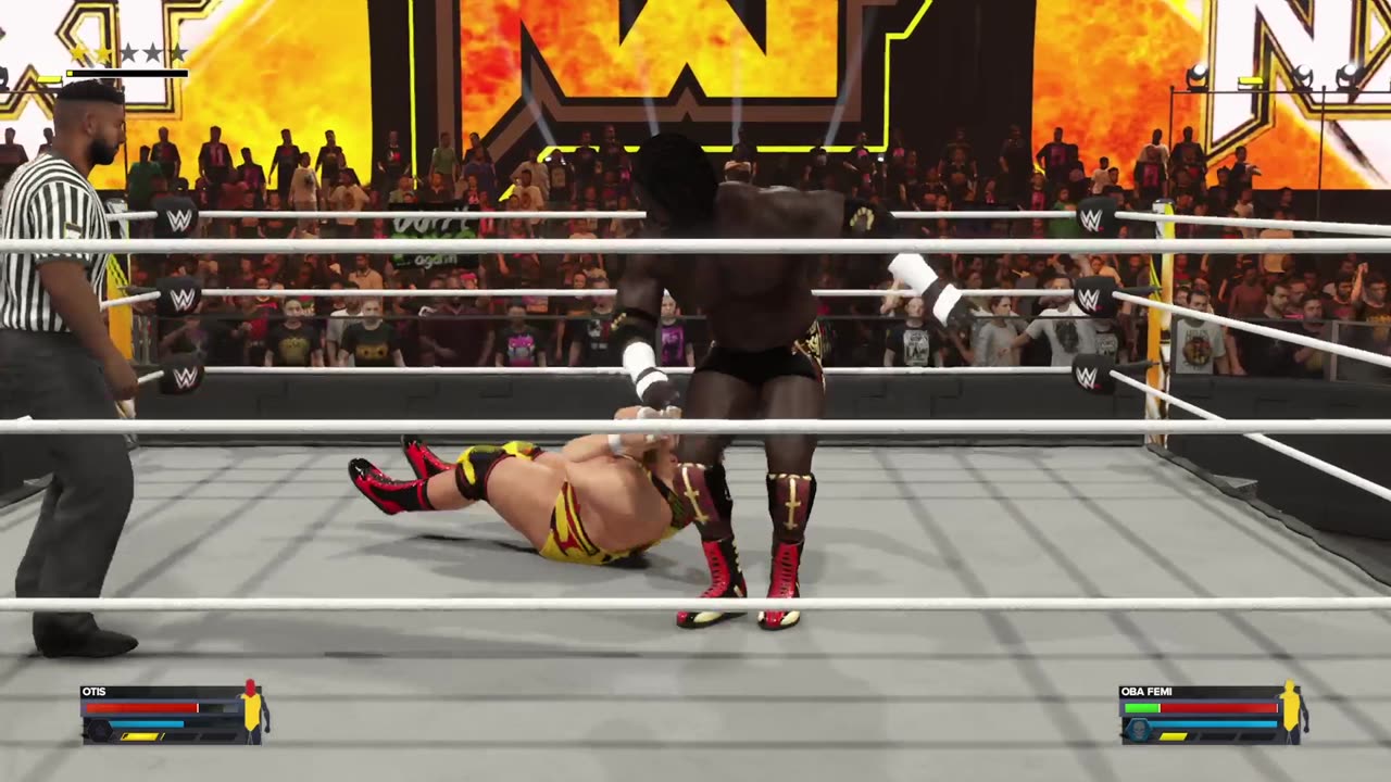 WWE 2K24 - NXT Oba Femi VS Otis 08/13/24