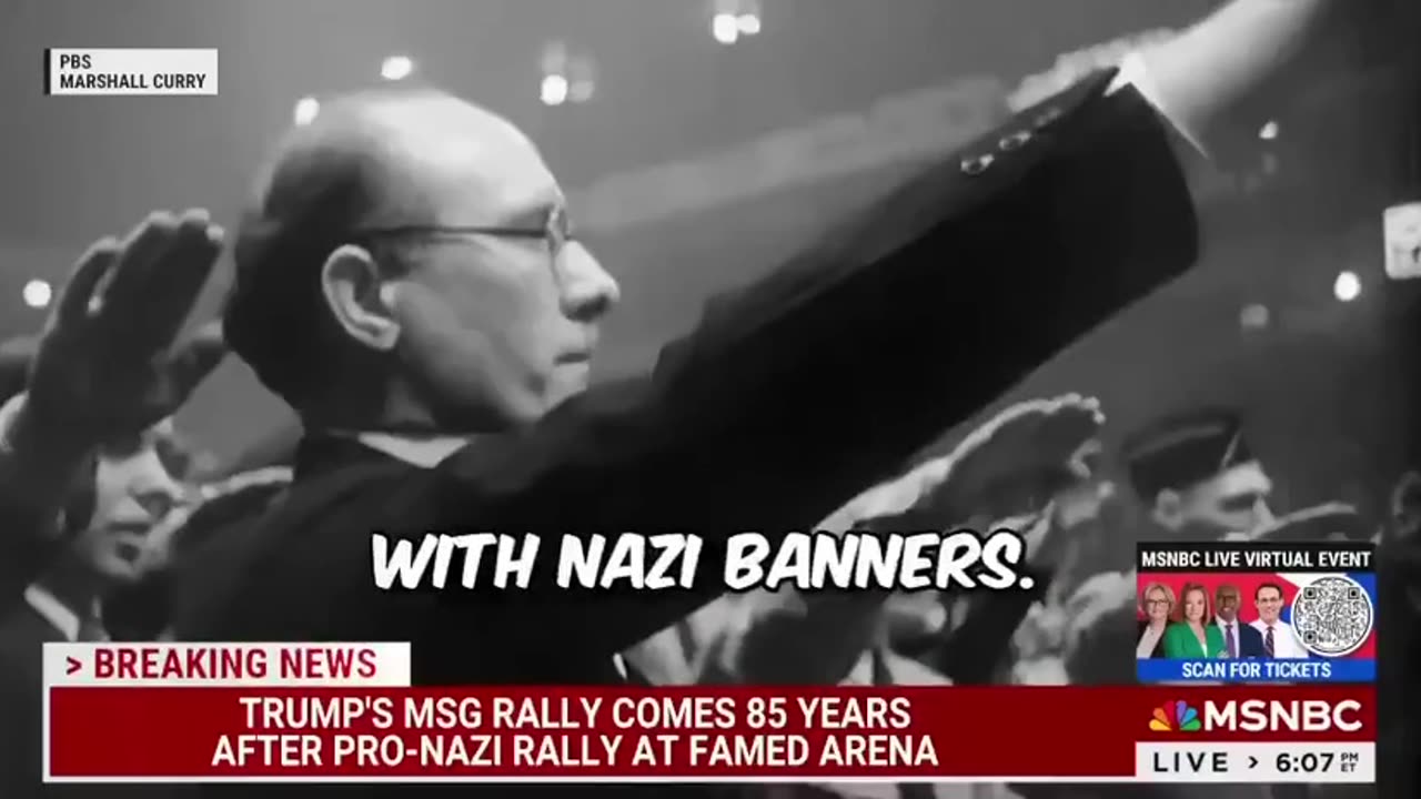 Communist MSNBC compares Trump Madison Square Garden event to 1939 Nazi event