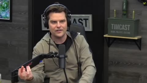 Gaetz on DOJ and Intelligence mengaling