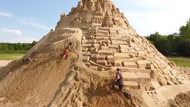 The Largest Sandcastle ever created