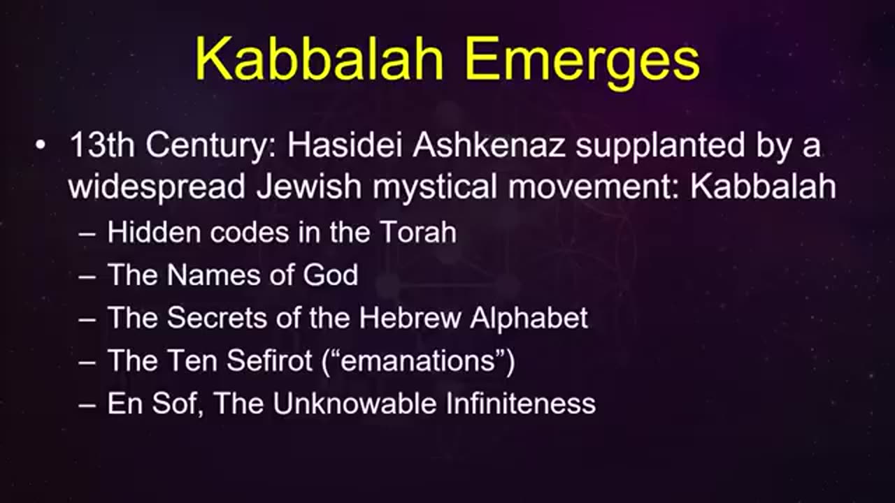 Kabbalah and the Rise of Mysticism - Session 1 - Chuck Missler