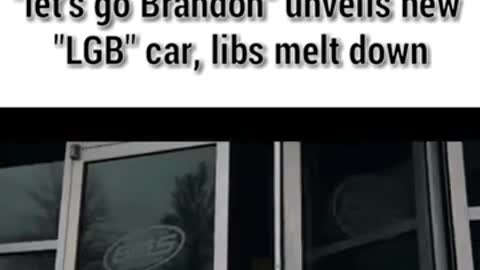 _NASCAR driver who inspired "let's go Brandon" unveils new "LGB" car, libs melt down_