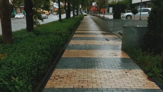 Walking around home