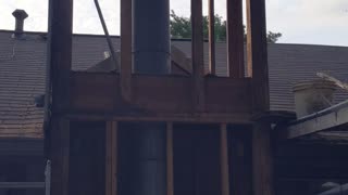 Part 1 - Replacing cedar siding on a chimney