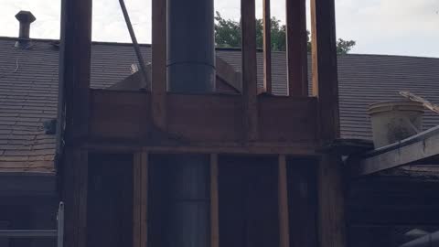 Part 1 - Replacing cedar siding on a chimney