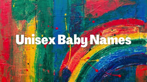Unisex Baby Names