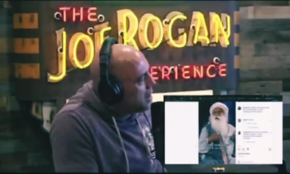 Joe Rogan About Sadhguru