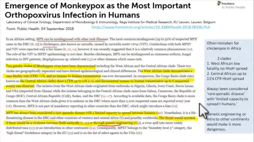 AMAZING POLLY - BOOM! CAUGHT RED HANDED PLANNING MONKEYPOX PANDEMIC