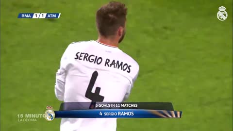 Gol de Sergio Ramos en la final de la Champions