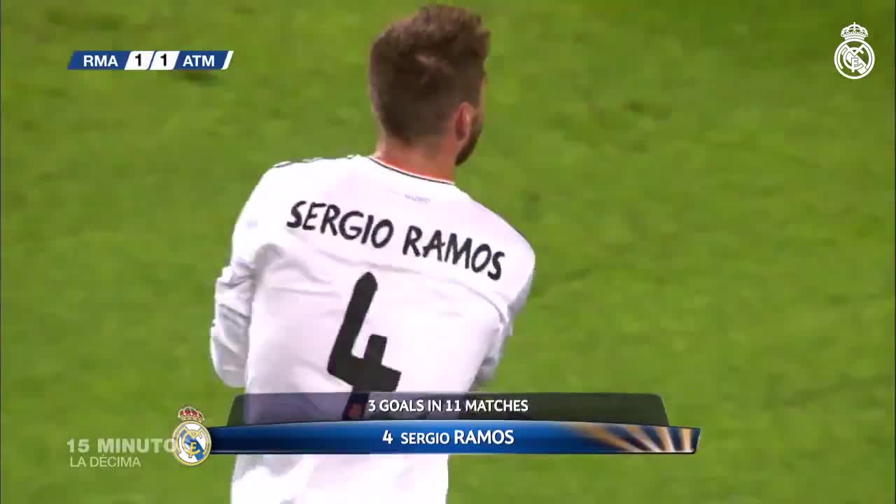 Gol de Sergio Ramos en la final de la Champions