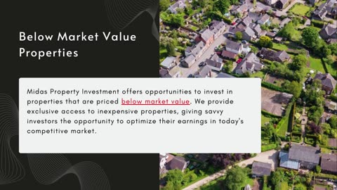 Below Market Value Properties