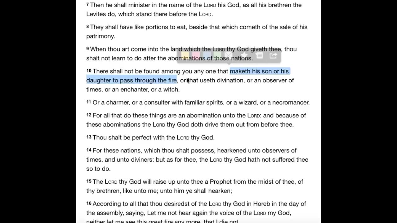 Scriptures Often Ignored Learning The 'Least' Commandments—PART TWO!