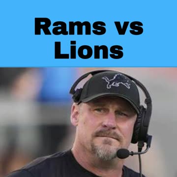 Things To Watch: Rams vs Lions