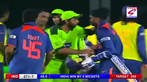 The most heart touching thriller cricket match between two rival countries