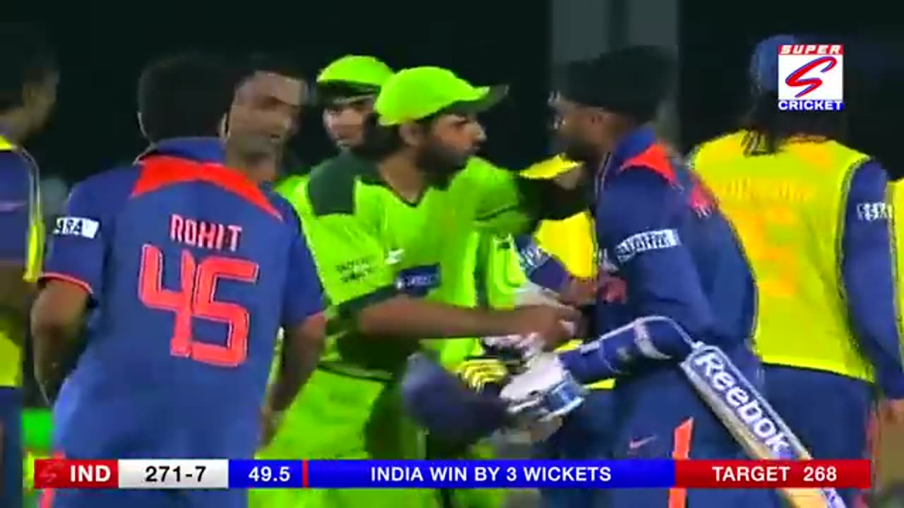 The most heart touching thriller cricket match between two rival countries