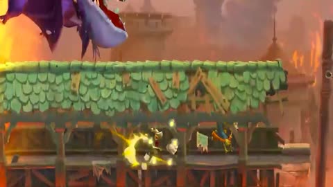 RAYMAN LEGENDS - ROCK CASTLE