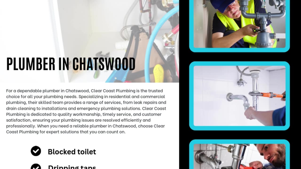 Your Go-To Plumber in Chatswood for Fast and Professional Service