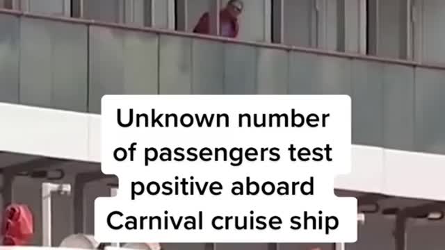 Unknown number of passengers test positive aboard Carnival cruise ship