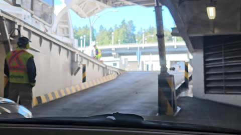 Ferry Ramp Opening Mishap