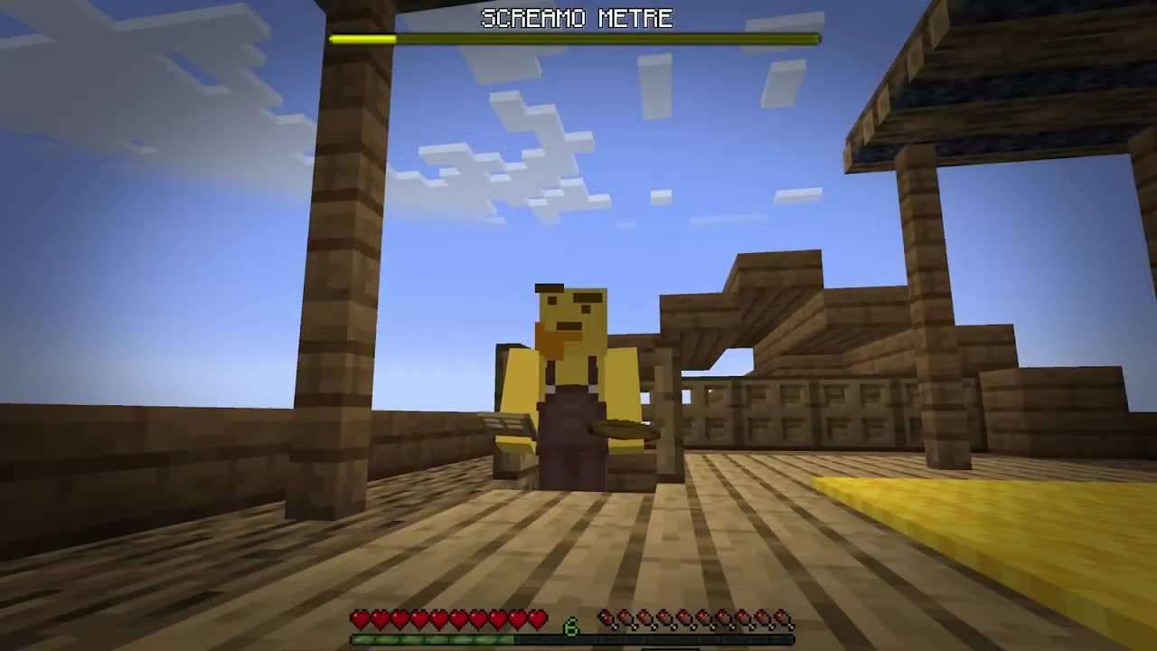 Using EL Gran Maja to fool my friends in Minecraft