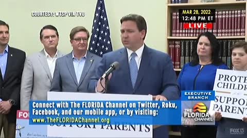 Gov. DeSantis on Oscars joking about Anti-Groomer bill