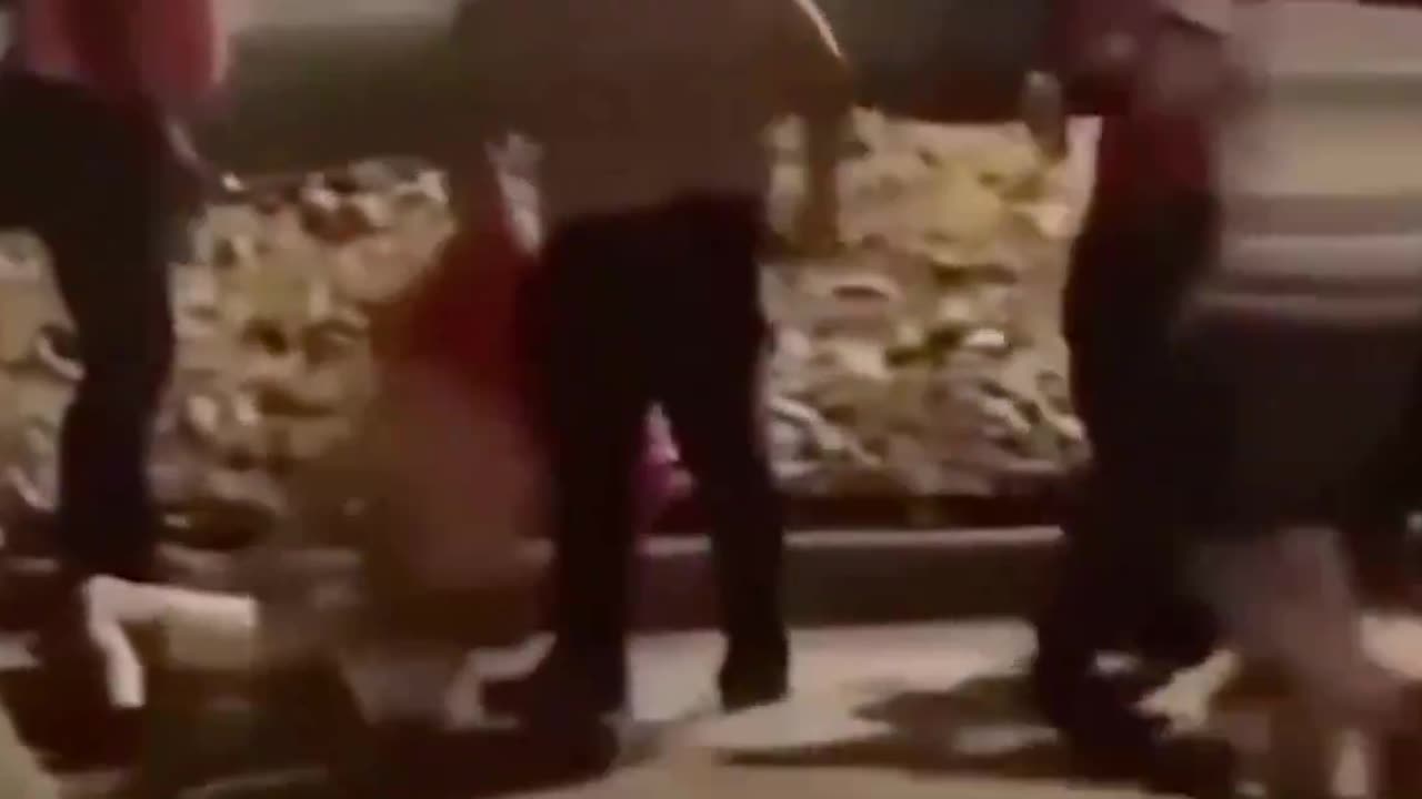 Illegal Aliens gang up and beat on helpless man in Dallas, Texas