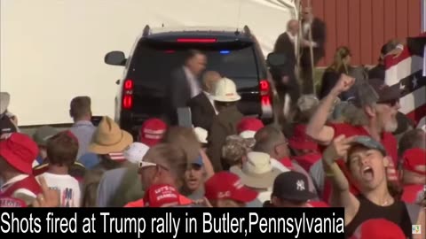 Shots Fired At Donald Trump | Former President Pumps Fist As He's Rushed Off Stage