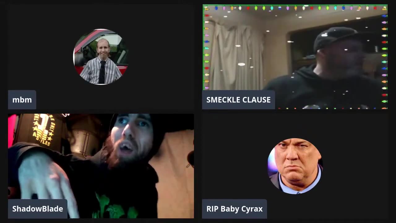 Cyrax on MBM Stream 2020-12-18 (Megan's Kids)