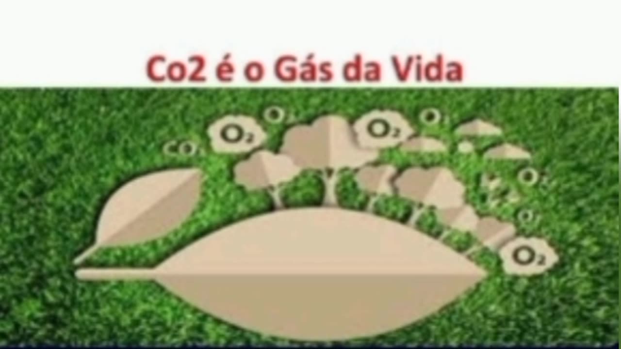 Co2 é o gás da vida.