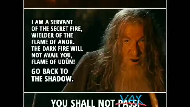 You shall not vax mandate