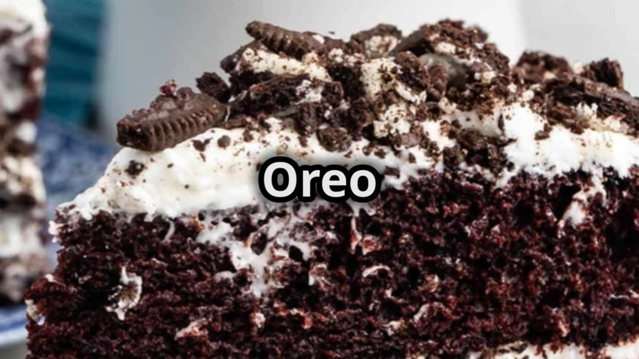 3-Ingredient Oreo Cake: