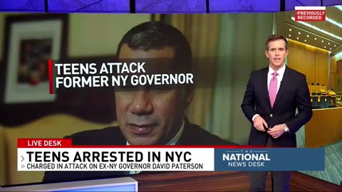 Teens attack former NY Gov. David Paterson