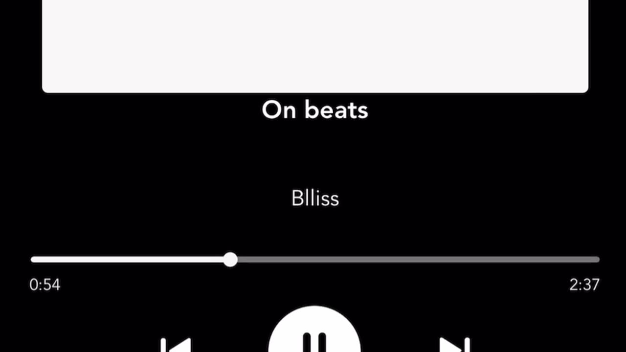 On beats