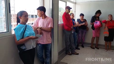 Venezuela: Frontline Venezuelan Team entered the Hospital on Saturday for worship