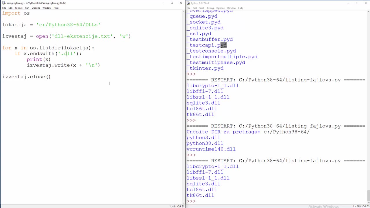 C Program - Konverzija Unetog Karaktera u ASCII Vrednost