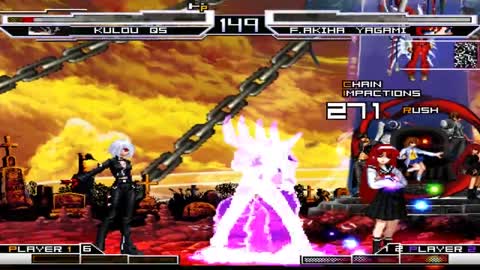 [ KOF Mugen ] Mega Rayquaza Team vs Akiha Yagami Team