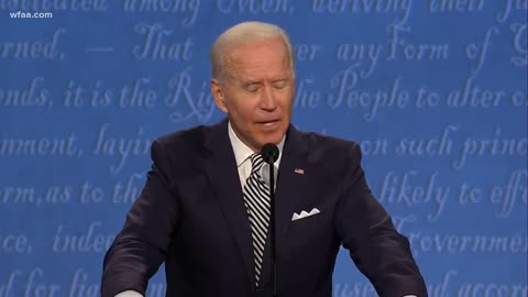 Joe Biden Calls Donald Trump A B***