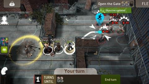 The Walking Dead No Man's Land Gates of Hell Round 40