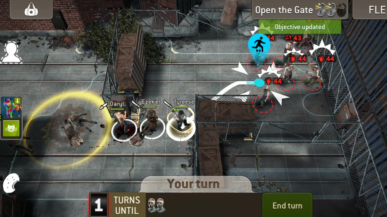 The Walking Dead No Man's Land Gates of Hell Round 40