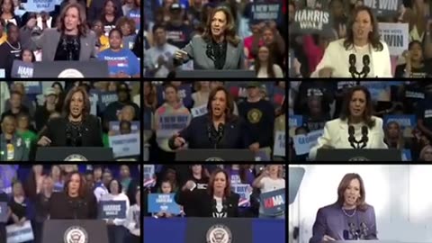 Same speech every time she campaigns.. 🤣🤣🤣