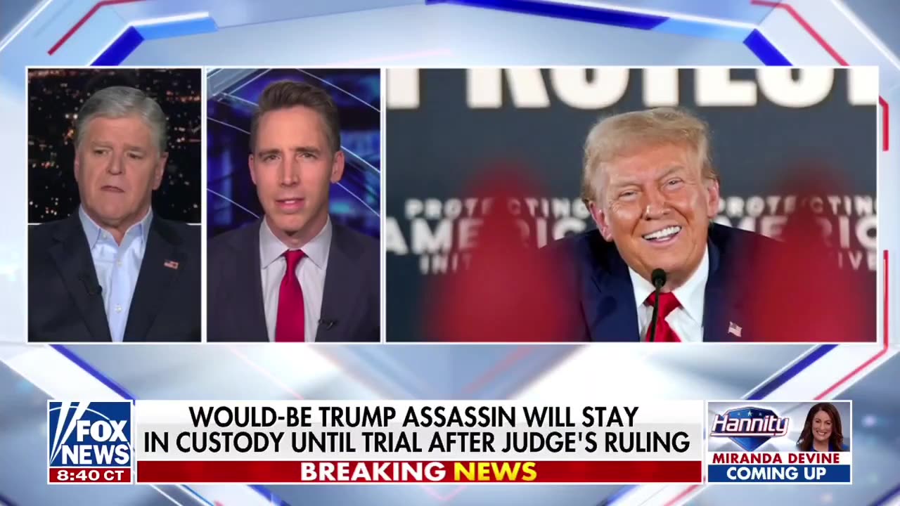 No Confidence: Hawley Rips Secret Service Over Trump Assassination Attempts