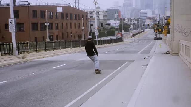 Skateboarding in Los Angeles