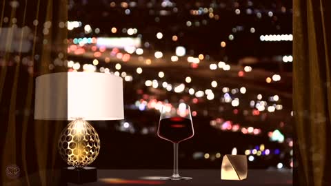 Night Freshness Summer Jazz Relaxation Spa Meditation Study and Work Background Lounge