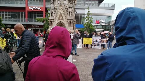 Leicester Anti Lockdown Protest 3