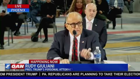 2020, Mayor Rudy Giuliani- Democrats used mail-in ballots as a backup