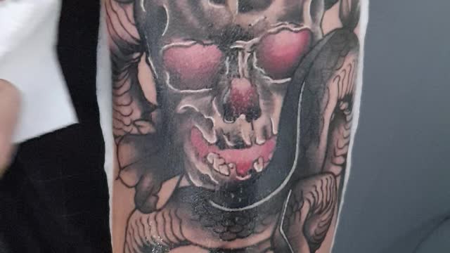 Skull tattoo