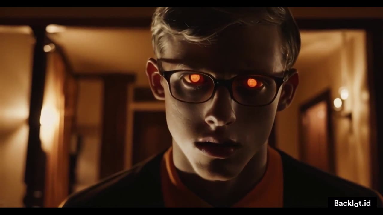 In the red eyed man's gaze
